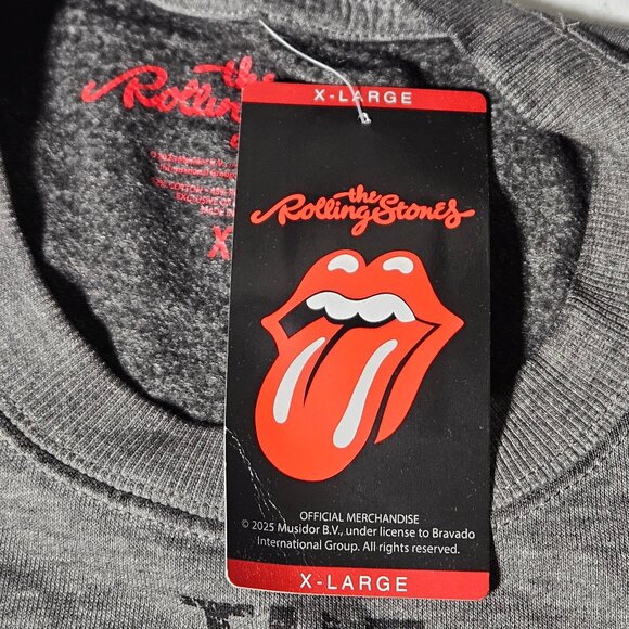 The Rolling Stones Embroidered Sacramento Tour Sweatshirt - Picture 6 of 7